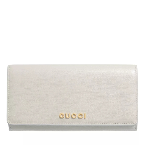 Gucci Continental Wallet Grey Bi-Fold Portemonnaie