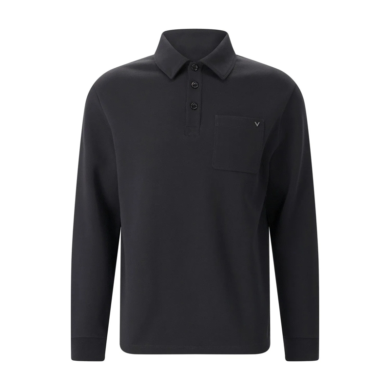 Valentino Garavani Poloshirt 9V3MH04UBHH schwarz
