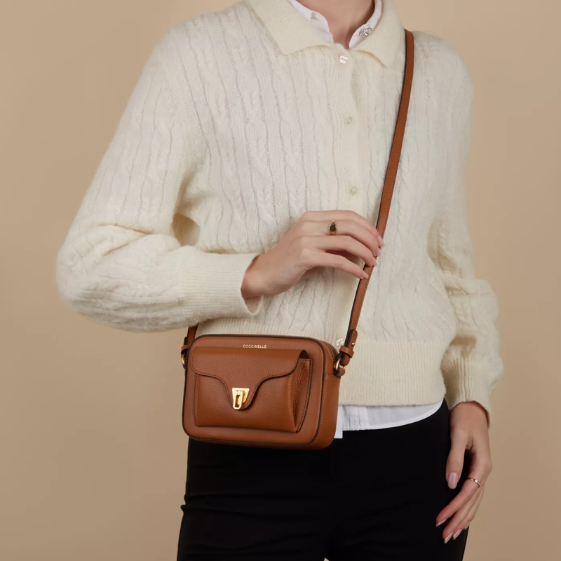 Coccinelle Crossbody Bag Beat Soft Umhängetasche Braun(Image 4)