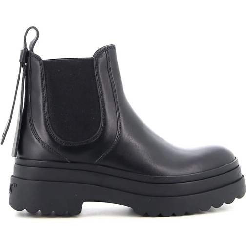 Red Valentino Low-Top Sneaker Platform Ankle Boots schwarz