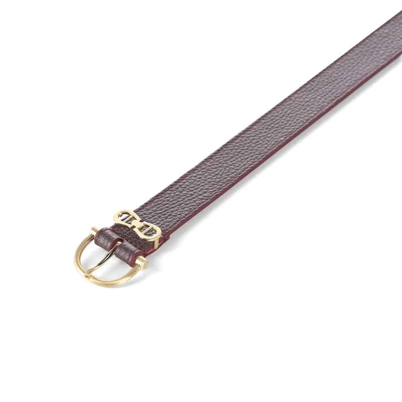 AIGNER Ceinture en cuir Gürtel aus Leder rot(Image 3)