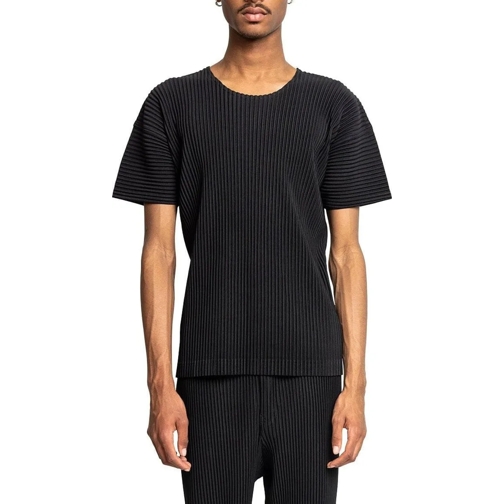 Issey Miyake T-shirts T-SHIRT schwarz