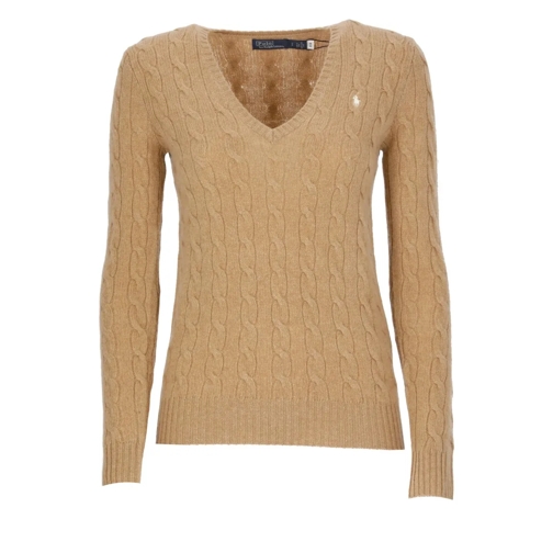 Polo Ralph Lauren Wool Sweater Brown Trui