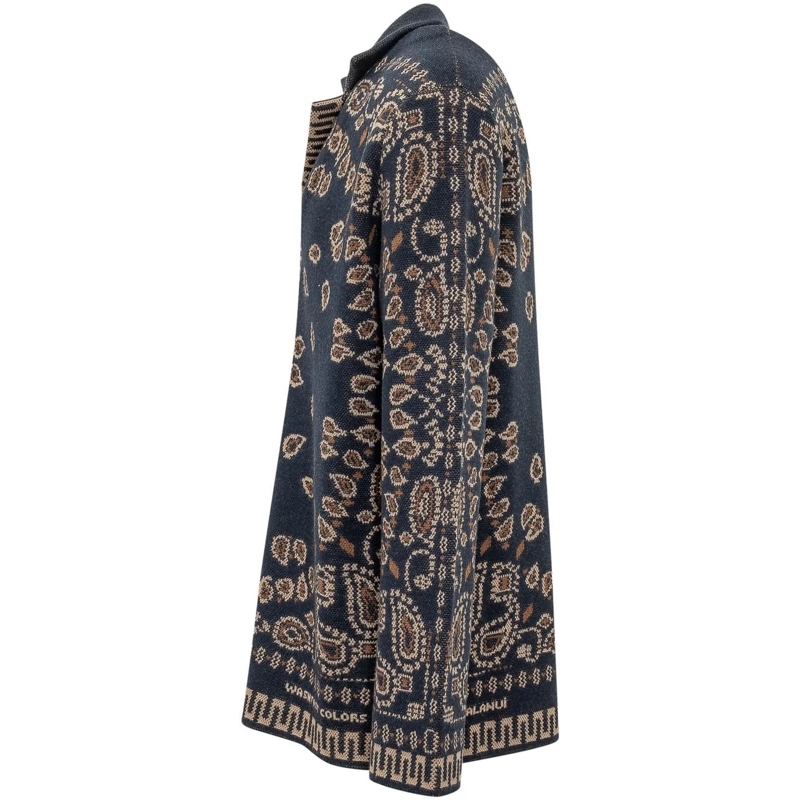 Alanui  Camicia Bandana Jacquard dunkelblau(Image 3)