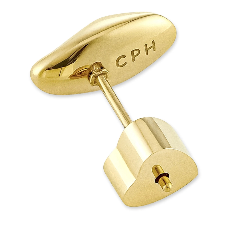 Copenhagen Ohrstecker Edelstahl Organics gold(Image 4)