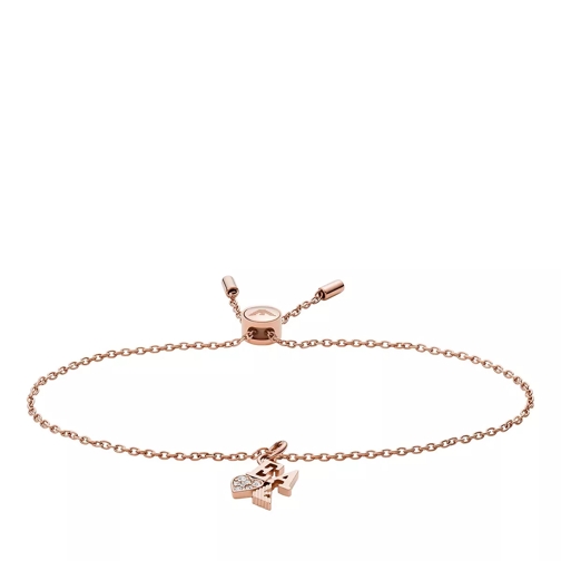 Emporio Armani Stainless Steel Chain Bracelet Rose Gold-Tone Braccialetti