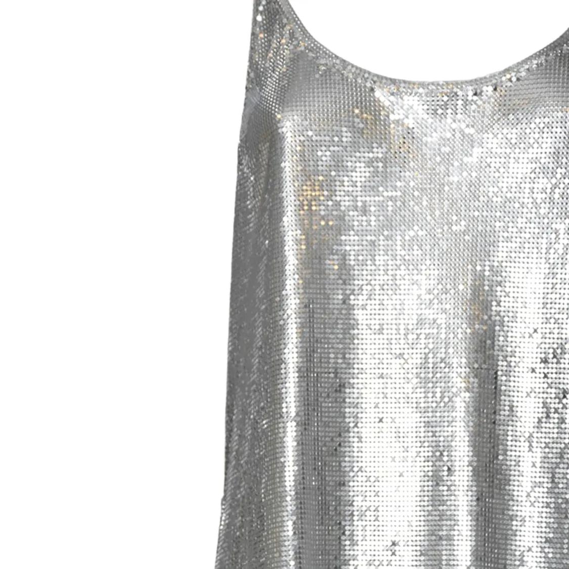 (rabanne ) メタルメッシュベストトップス rabanne H&M) メタルメッシュベストトップス - メルカリ