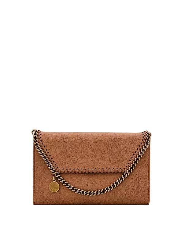 Stella McCartney Shopper - Mini Eco Shaggy Deer Crossbody Bag - Gr. unisize - in Braun - für Damen