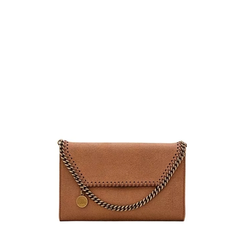 Stella McCartney Mini Eco Shaggy Deer Crossbody Bag Brown Crossbodytas