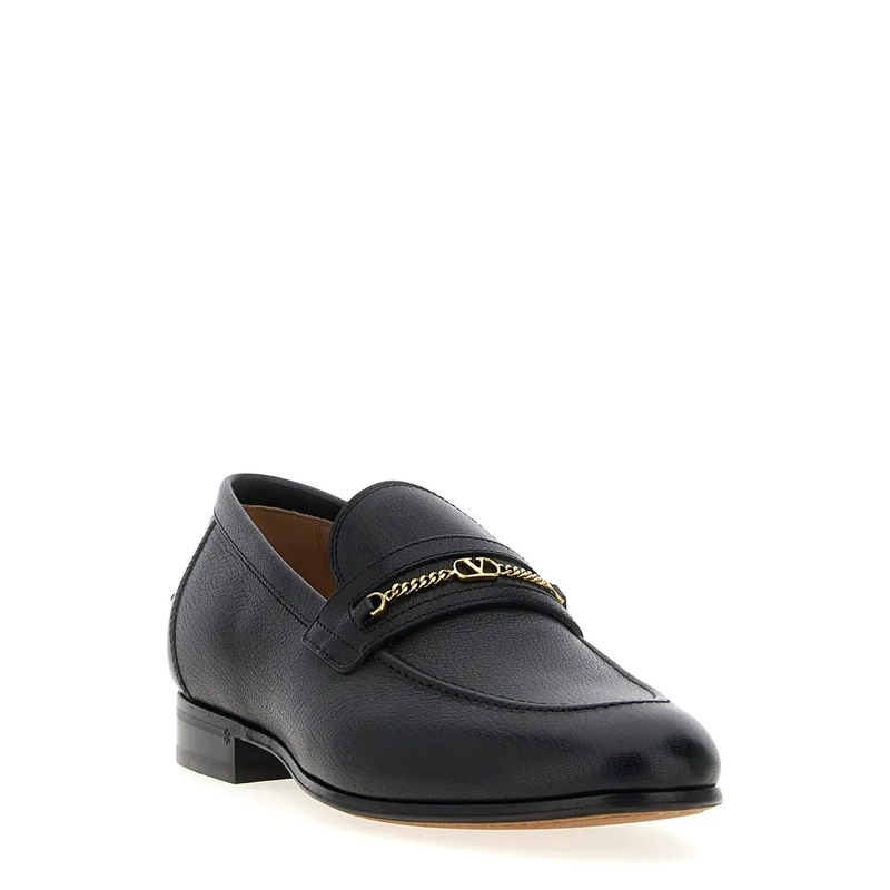 Valentino Garavani Loafer 'Vlogo Signature' Loafers Black(Image 2)