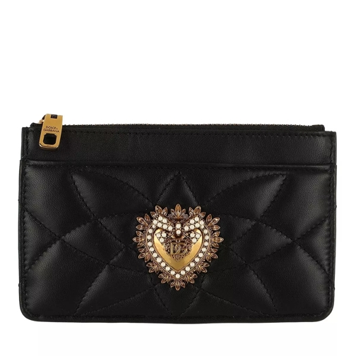 Dolce&Gabbana Devotion Medium Card Holder Black Card Case