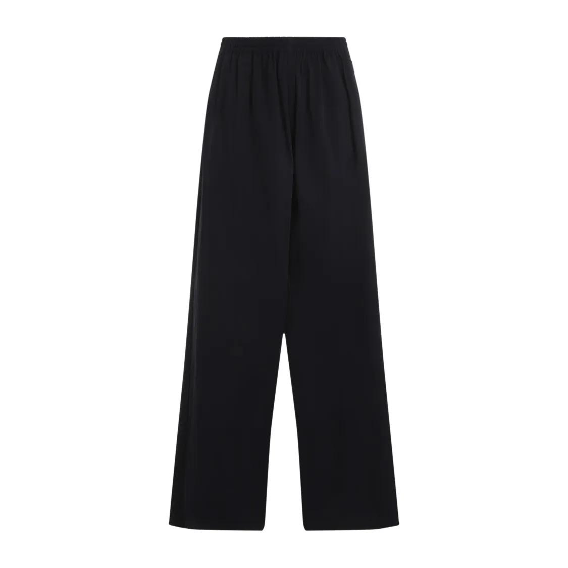 Balenciaga - Baggy Blue Cotton Pants - Größe M - schwarz