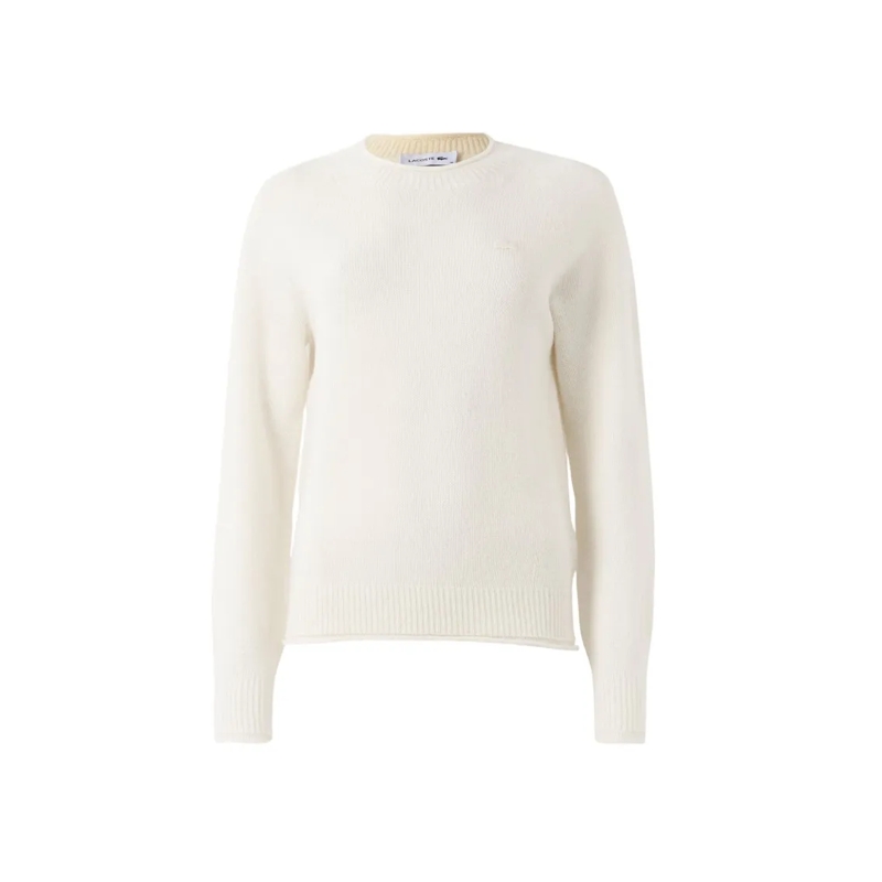 Lacoste Pullover 3D Carded Sweater White