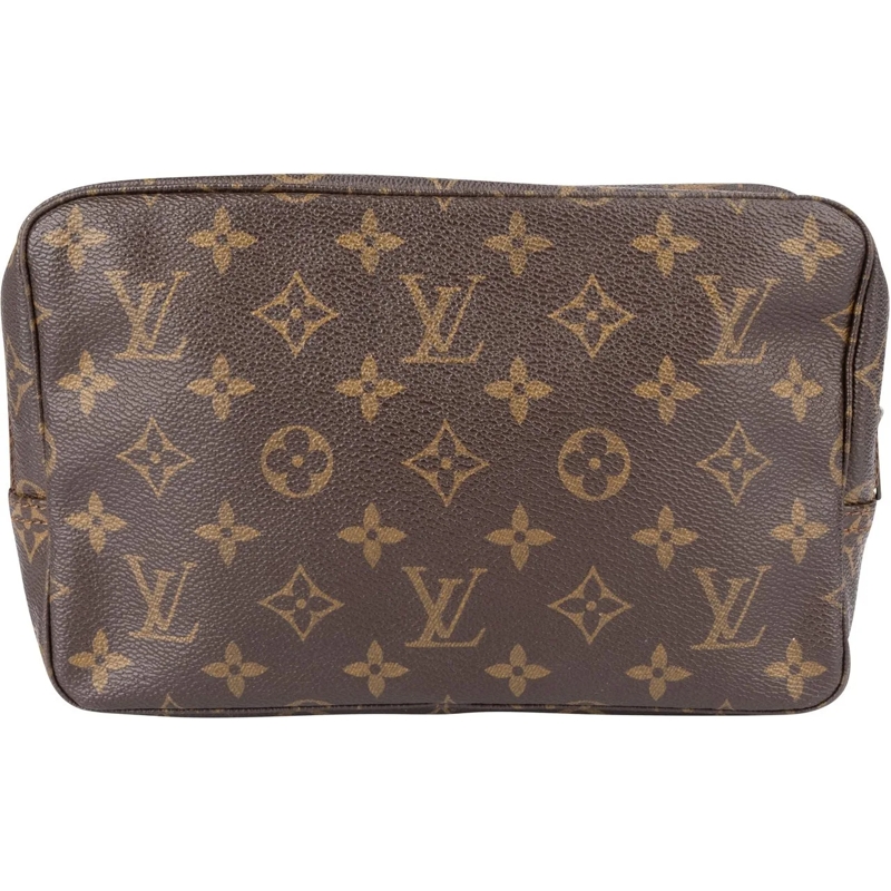 Louis Vuitton Tote Louis Vuitton Canvas Monogram Trousse Toilette 23  braun