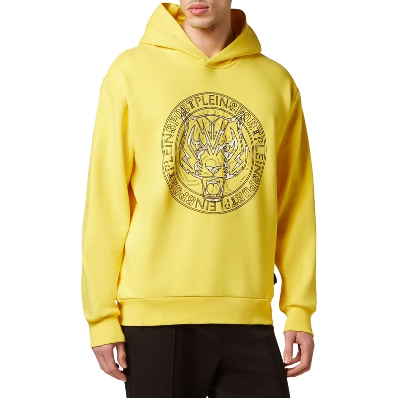 Plein Sport Top Hoodie Tiger gelb(Image 3)