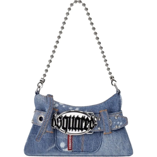 Dsquared2 Fourre-tout Gothic Denim Bag Blue blau