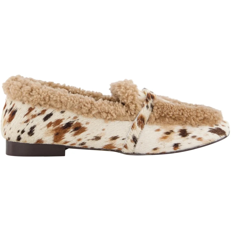 Toral Loafer Dames TL-Lily Loafer Wit/Bruin weiß