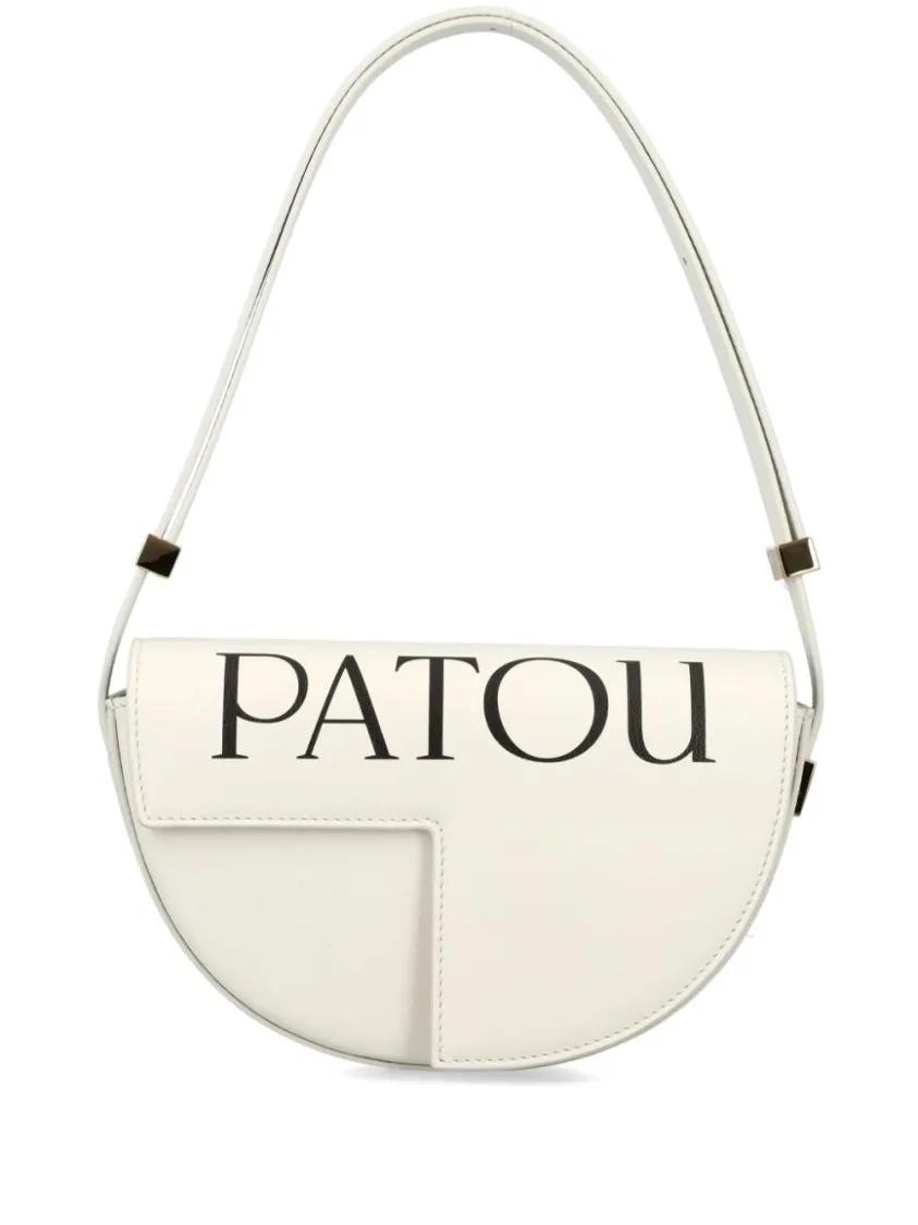 Patou Crossbody Bags - Light Beige Leather Handbag - Gr. unisize - in Beige - für Damen