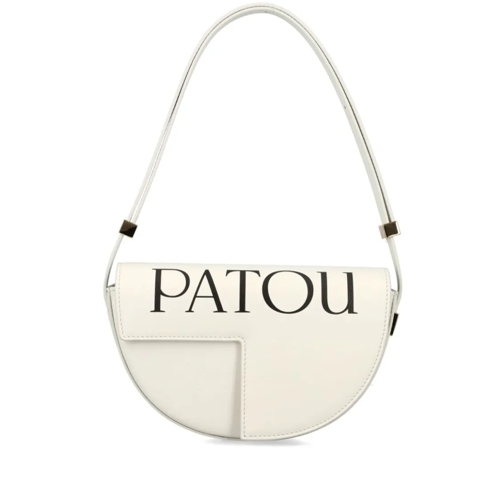 Patou Sac à bandoulière Light Beige Leather Handbag Neutrals