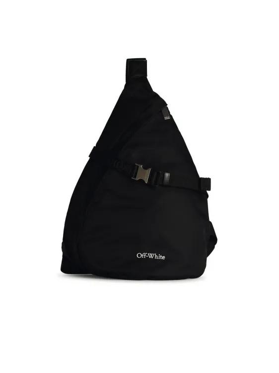 Off-White Rucksäcke - Outdoor%27 Black Nylon Blend Fanny Pack - Gr. unisize - in Schwarz - für Damen