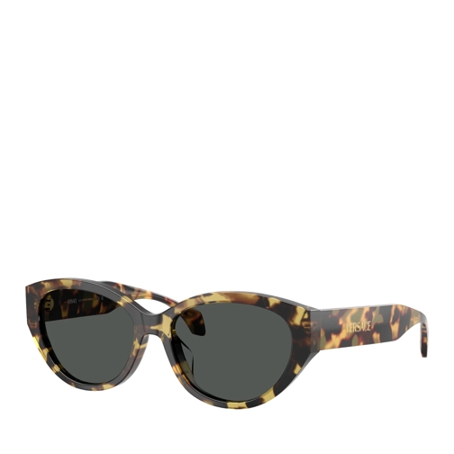 Versace Sonnenbrille 0VE4495D 777/8756 Brown Yellow Havana