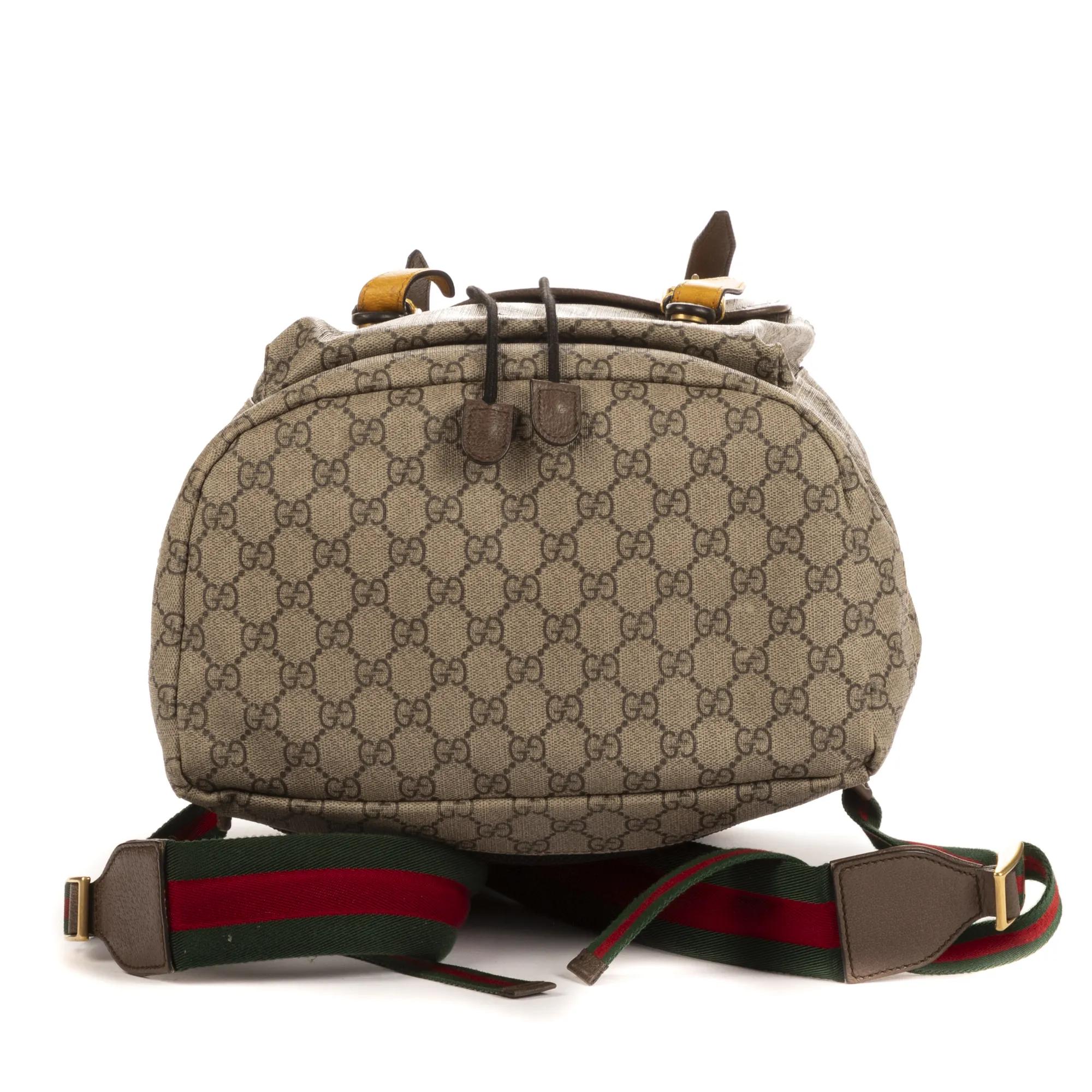 Thumbnail - Gucci Crossbody Bags - Web Backpack - Gr. unisize - in Beige - für Damen