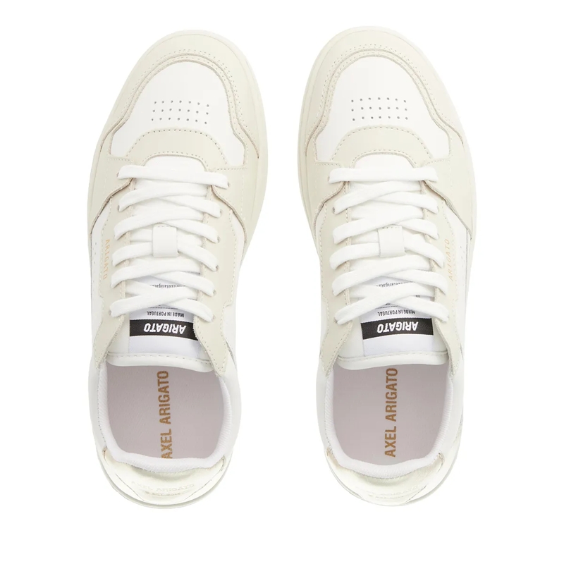 Axel Arigato Low-Top-Sneaker Dice Lo Sneaker White/Gold(Image 5)