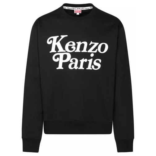 Kenzo Black Cotton Sweatshirt Black 