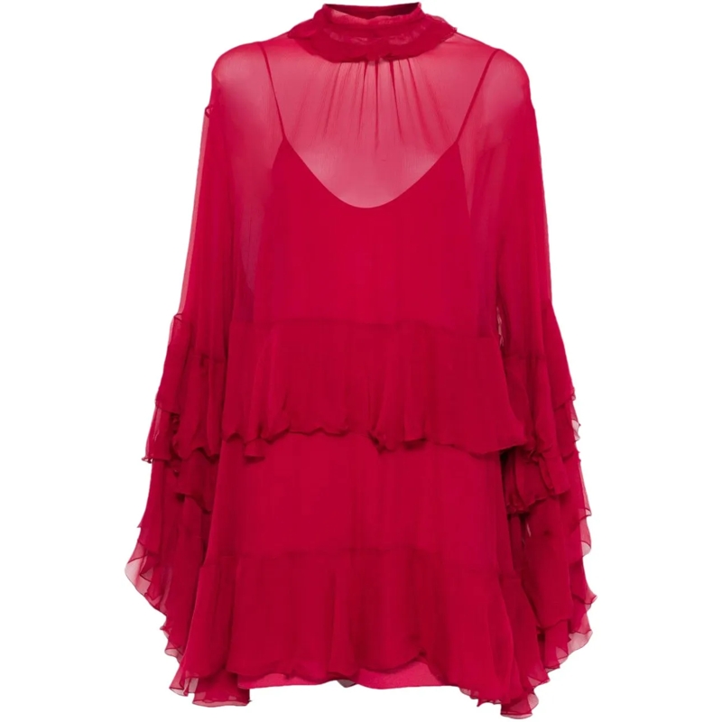 Chloé Minikleid Dresses Red rot