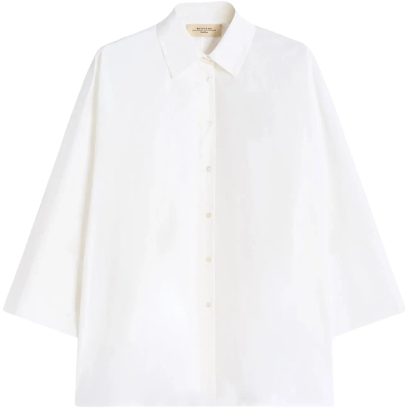 Max Mara Bluse Max Mara Weekend Wkdhudson Blouses Wit 26151111126 weiß