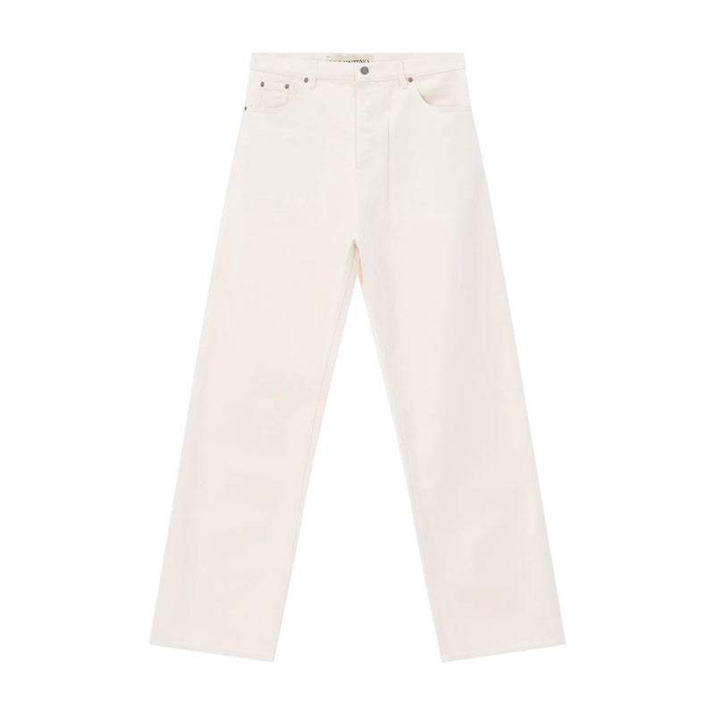 Valentino Garavani Pantalons décontractés Relaxed-Fit Jeans beige