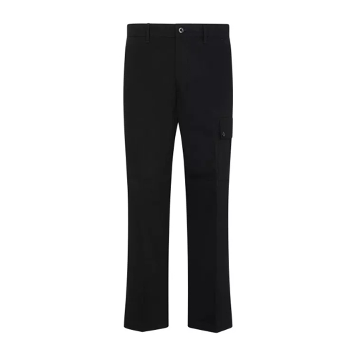 CP Company Black Cotton Utility Pants Black 