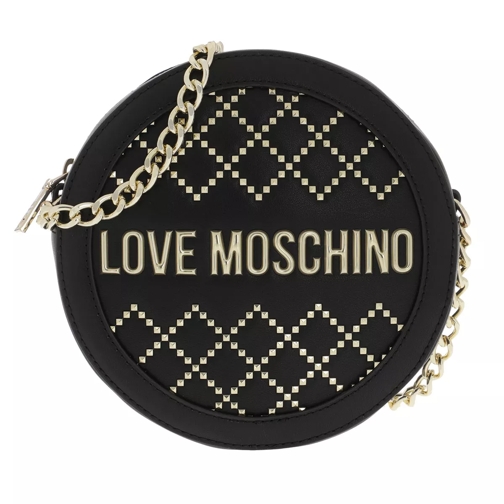 Love Moschino Round Crossbody Bag Nero Canteen Bag
