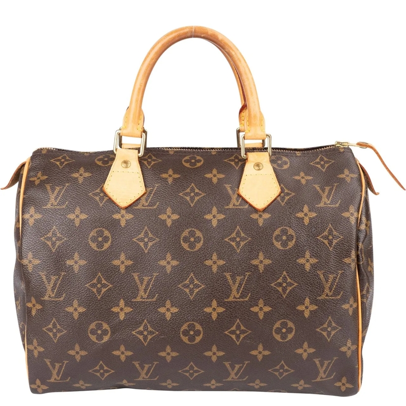 Louis Vuitton Tote Louis Vuitton Monogram Canvas Speedy 30 Handbag braun