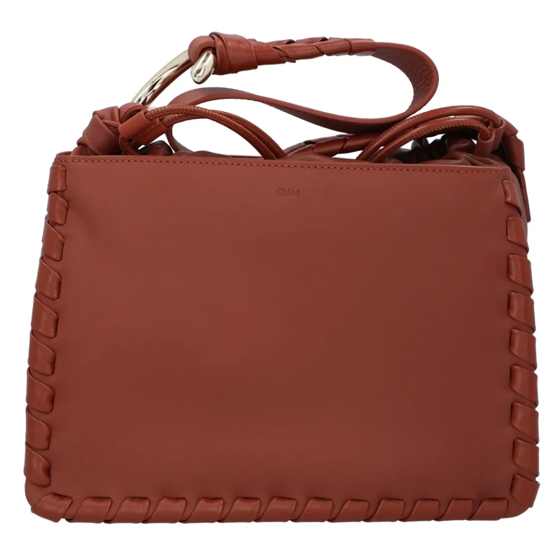 Chloé Schultertasche Mate Multi-Gusset Shoulder Bag Brown Brown
