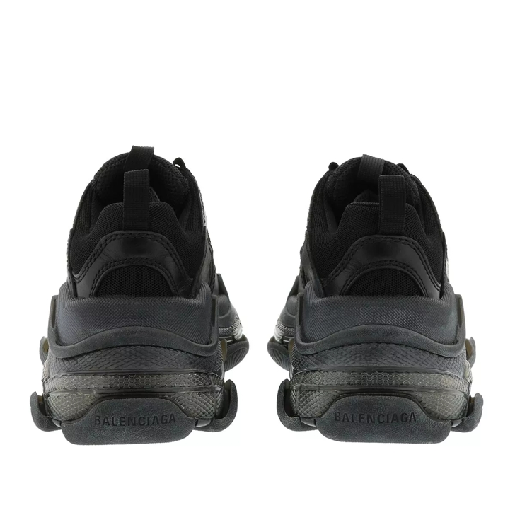 Balenciaga triple sale s black clear