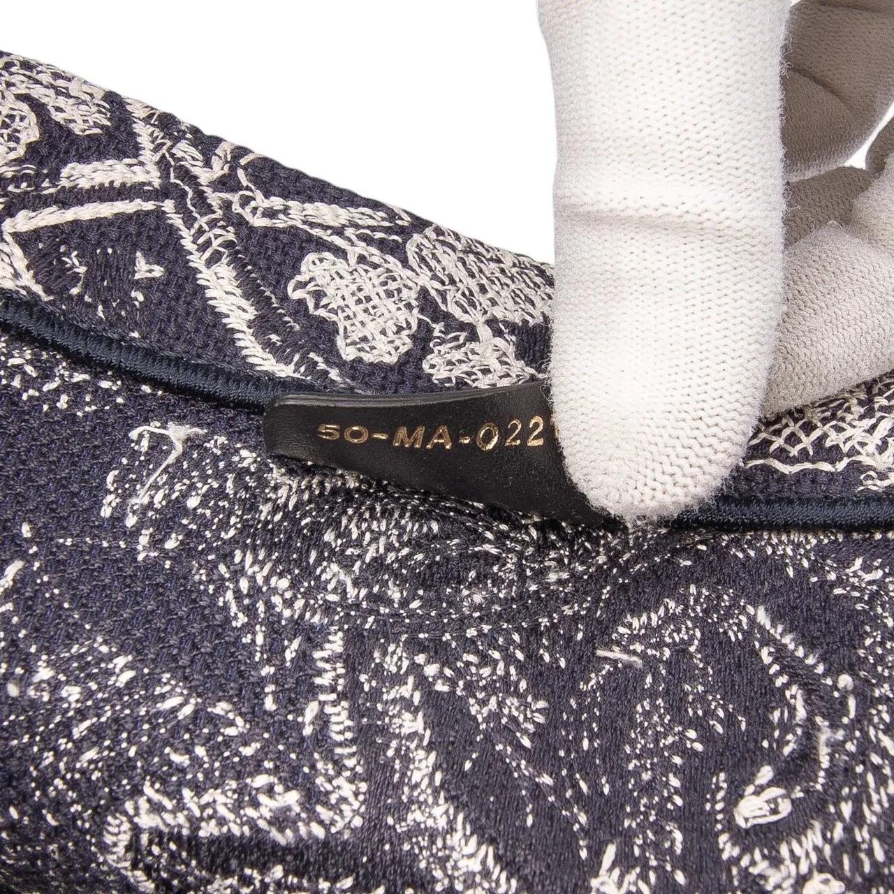 Thumbnail - Christian Dior Shopper - Large Canvas Toile de Jouy Reverse Embroidered Boo - Gr. unisize - in Blau - für Damen