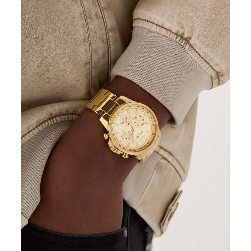 Guess Quarzuhr Quarz-Analoguhr Walker gold(Image 4)