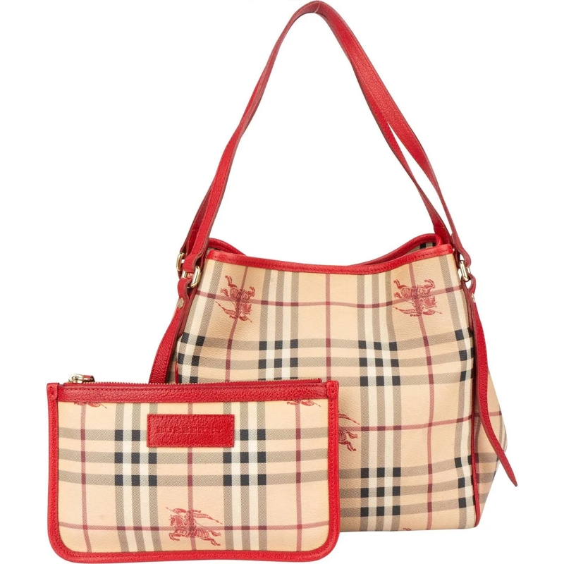 Burberry Schultertasche Burberry Nova-Check Monogram mehrfarbig