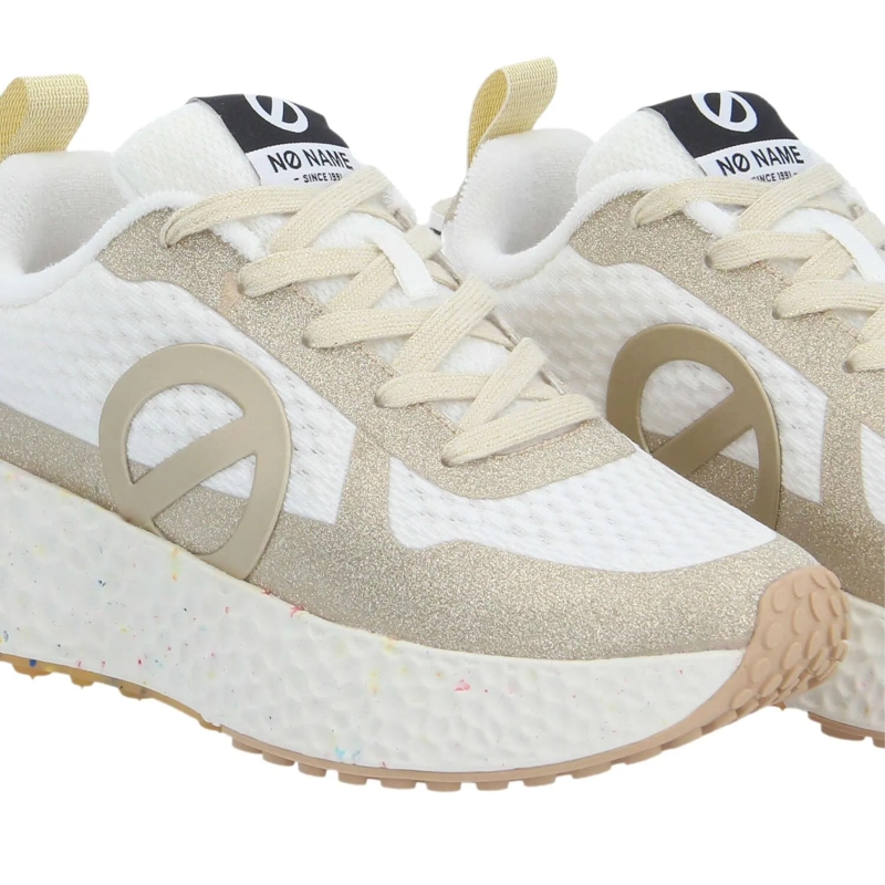 No Name Lage-top sneaker Carter Fly Protect W White/light Gold(Image 5)