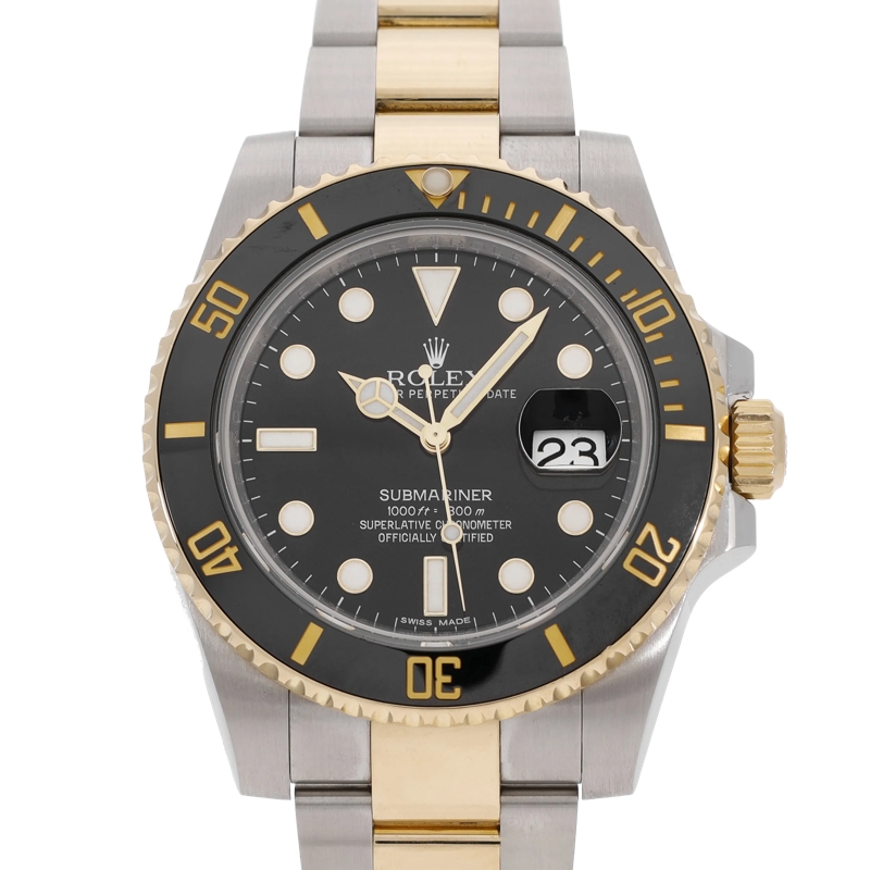Rolex Automatikuhr Submariner Schwarz