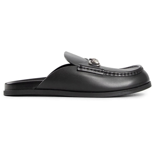 Gucci T-shirts Gucci Horsebit Leather Mules schwarz