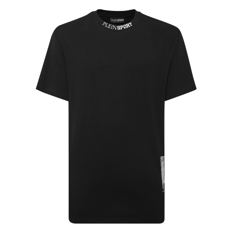 Plein Sport T-Shirt T-Shirt Barcode schwarz