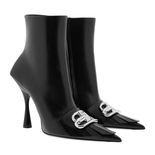 Balenciaga BB Ankle Boots Leather Black Ankle Boot