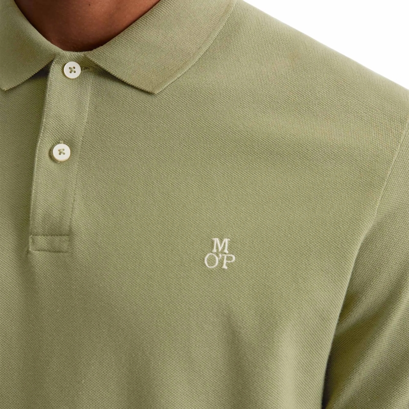 Marc O´Polo Poloshirt Small-Logo 1er Pack grün(Image 4)