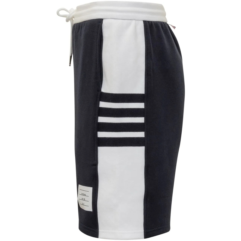 Thom Browne Shorts Thom Browne Shorts in Cotone Blu dunkelblau(Image 3)
