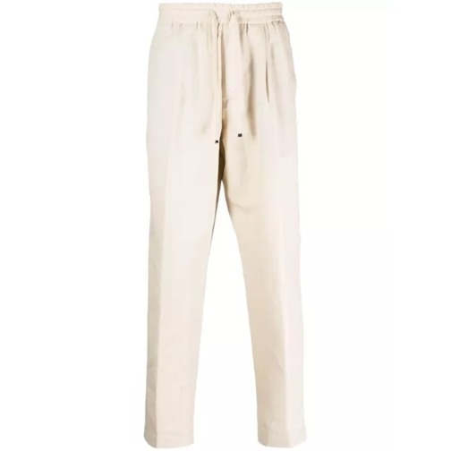 Jacob Cohen Straight-Leg Trousers Neutrals 