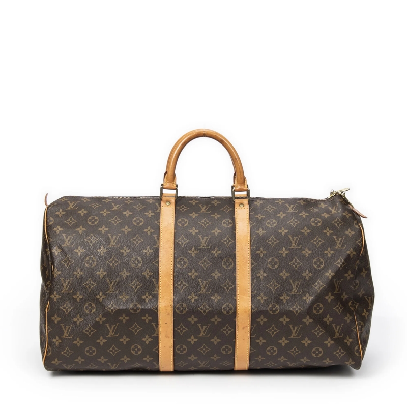 Louis Vuitton Crossbody Bag Keepall 55 braun