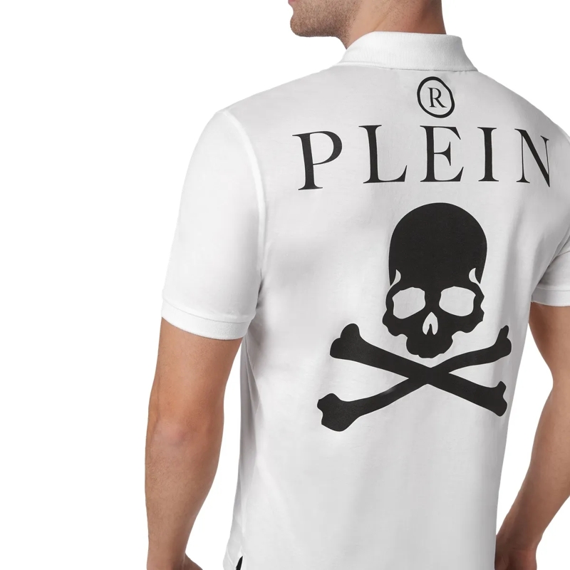 Philipp Plein Top Poloshirt weiss(Image 6)