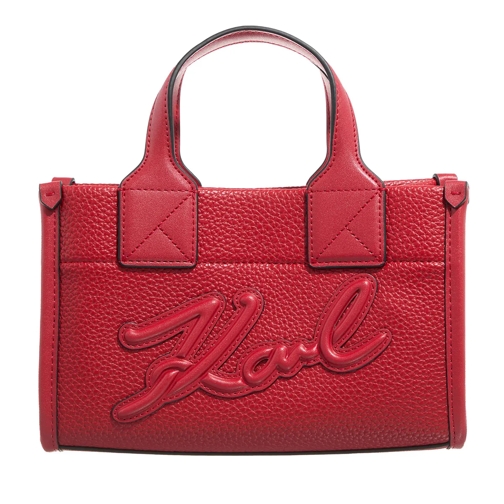 Karl Lagerfeld Tote K/Skuare Sm Tote Grainy Klassic Red